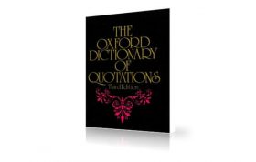 دانلود دیکشنری جملات قصار انگلیسی آکسفورد | The Oxford Dictionary of Quotations