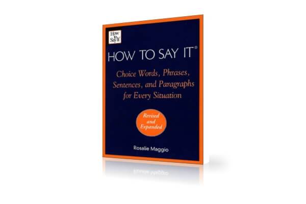 دانلود کتاب نامه نگاری انگلیسی How to Say It (PDF)