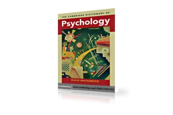 دانلود دیکشنری روانشناسی کمبریج | The Cambridge Dictionary of Psychology