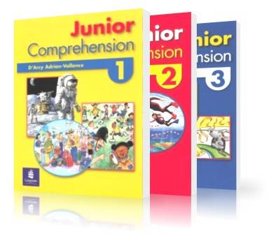 دانلود کتاب درک مطلب انگلیسی Junior Comprehension 1,2,3