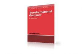 کتاب دستور گشتاری زبان انگلیسی | Transformational Grammar
