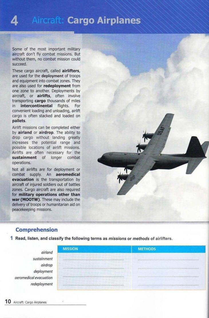 کتاب زبان انگلیسی نیروی هوایی | English for Air Force