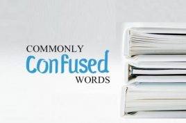 کلمات مشابه در انگلیسی با معانی متفاوت و ترجمه فارسی | Confusing Words in English