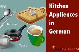 وسایل آشپزخانه به آلمانی + فیلم آموزشی | Kitchen Appliances in German