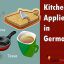لوازم آشپزخانه به زبان آلمانی | Home Appliances in German