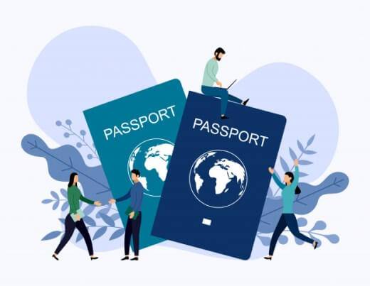 مکالمه انگلیسی در سفارت برای اخذ پاسپورت و ویزا + فیلم آموزشی