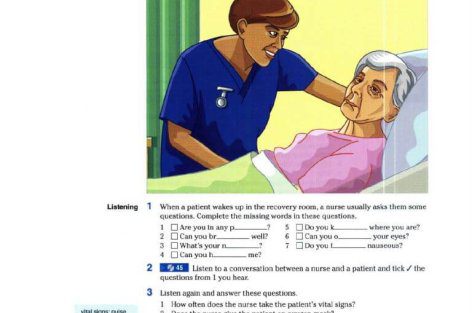 کتاب زبان تخصصی پرستاری PDF – V.E. English for Nursing 1 & 2