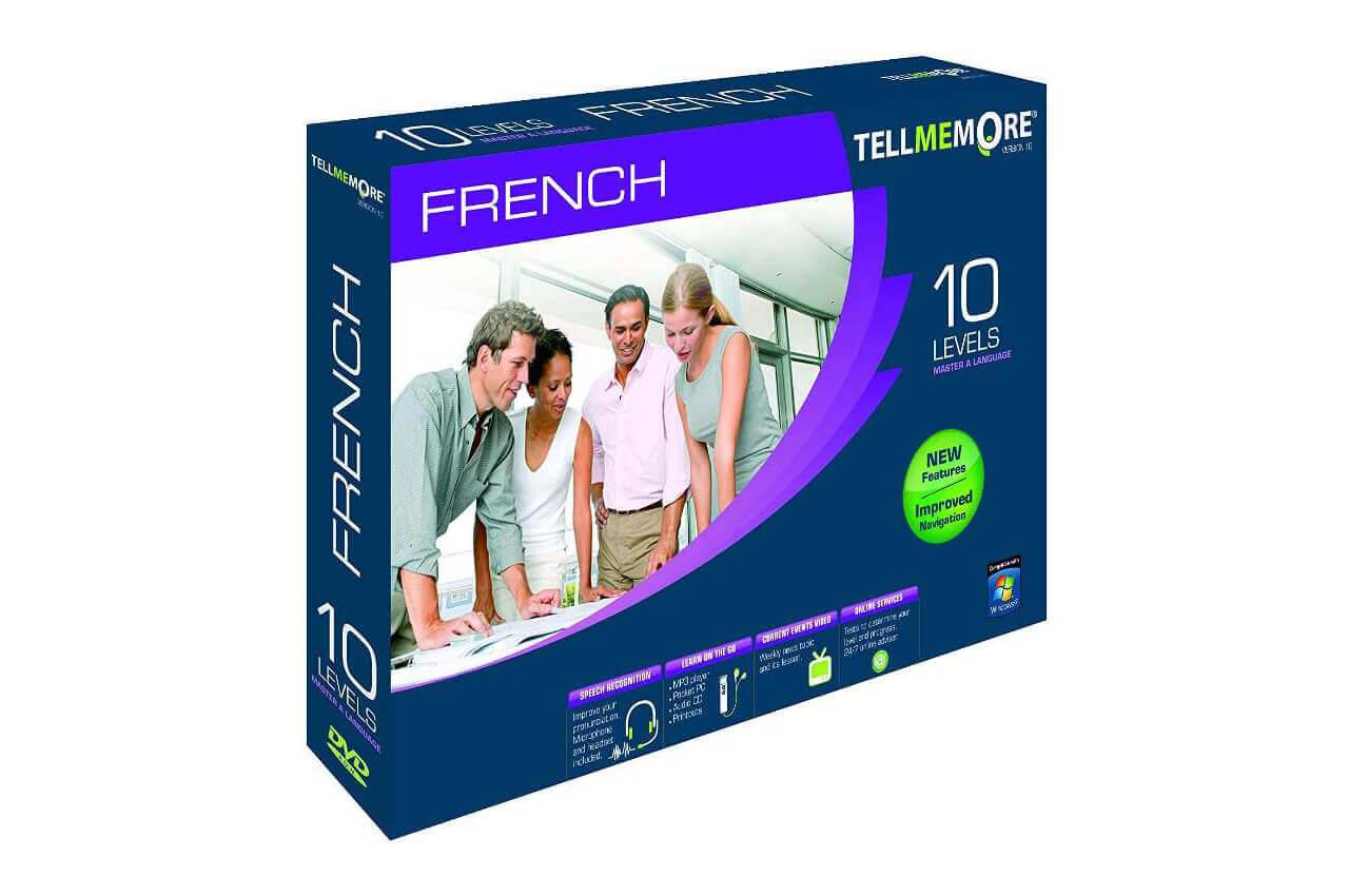 نرم افزار آموزش زبان فرانسه برای کامپیوتر Tell Me More French