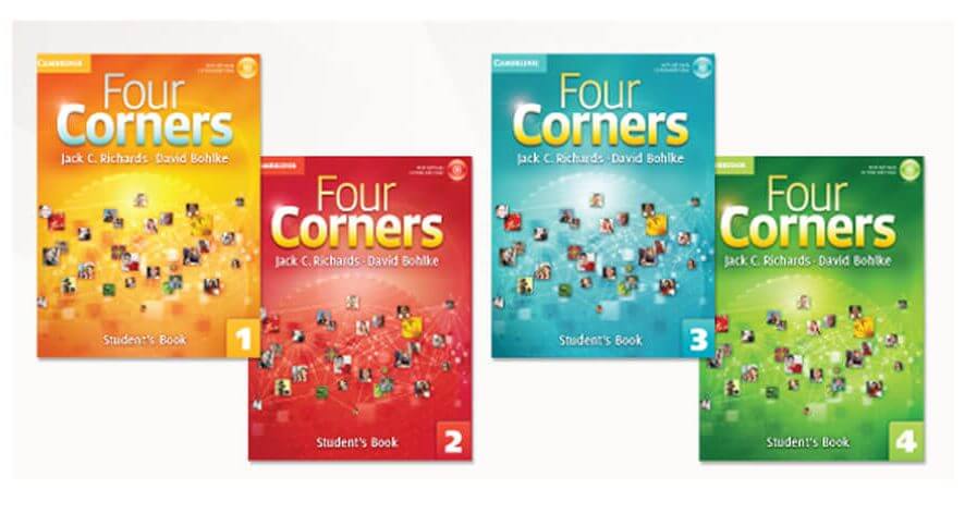 کتاب زبان فور کرنرز four corners