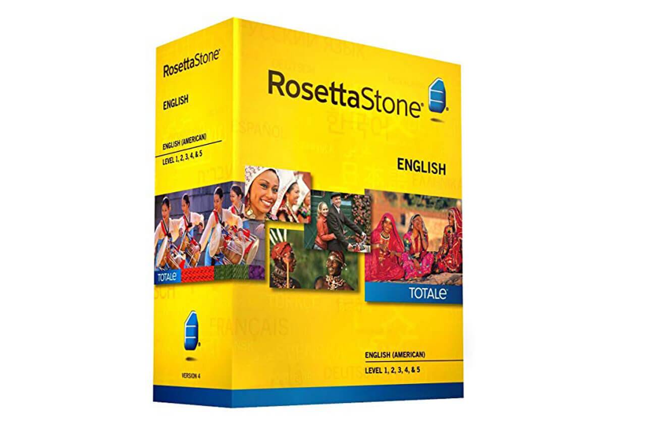 نرم افزار آموزش زبان انگلیسی رزتا استون Rosetta Stone (American & British)