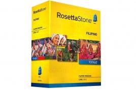 نرم افزار آموزش زبان فیلیپینی رزتا استون Rosetta Stone Filipino