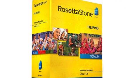 نرم افزار آموزش زبان فیلیپینی رزتا استون Rosetta Stone Filipino