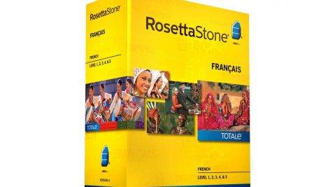 نرم افزار آموزش زبان فرانسه رزتا استون Rosetta Stone French