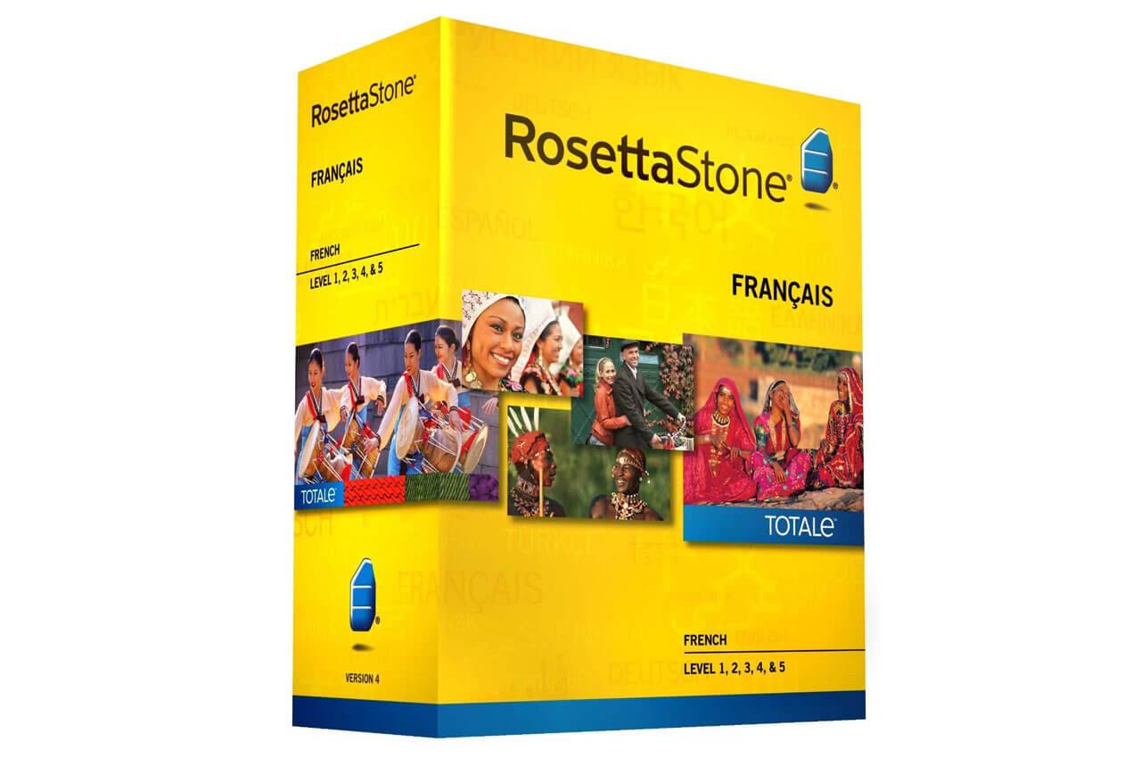 نرم افزار آموزش زبان فرانسه رزتا استون Rosetta Stone French