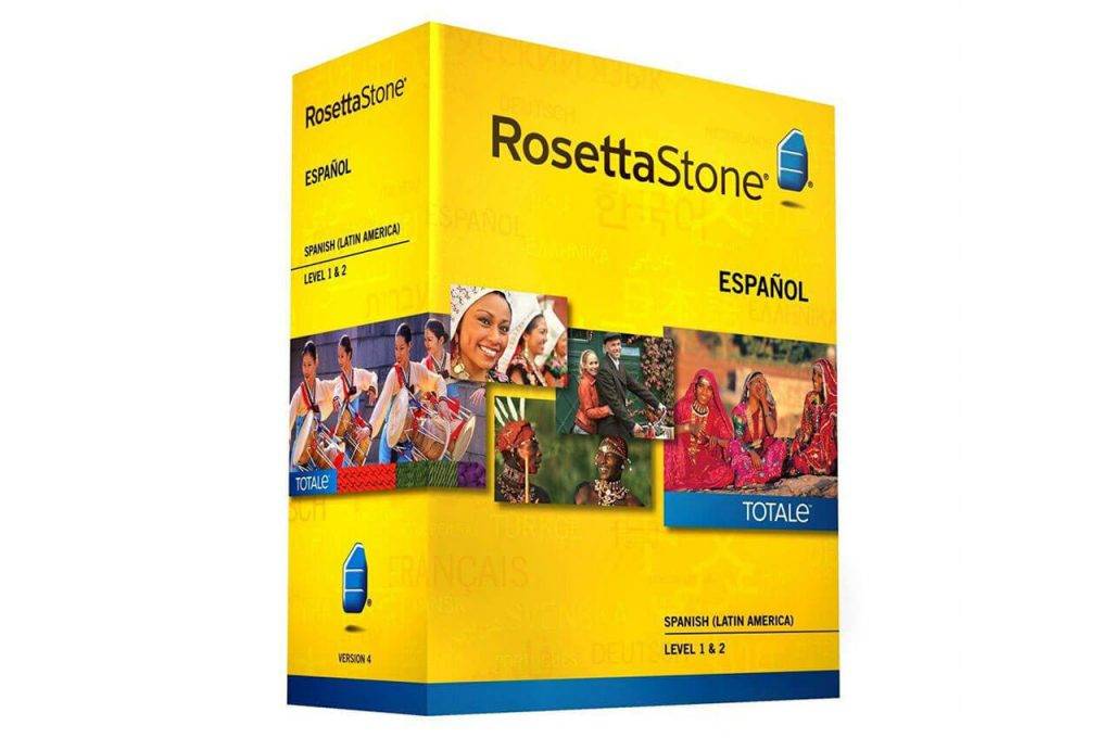نرم افزار آموزش زبان اسپانیایی رزتا استون Rosetta Stone Spanish