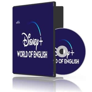 کارتون آموزش زبان انگلیسی Disney World Of English با کتاب