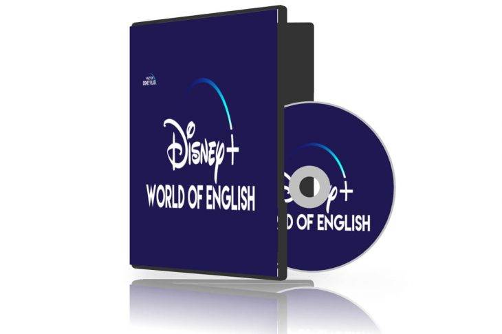 کارتون آموزش زبان انگلیسی Disney World Of English با کتاب