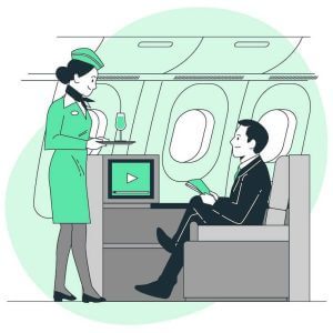زبان تخصصی مهمانداری هواپیما