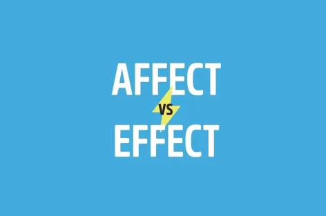 فرق effect و affect در زبان انگلیسی + مثال