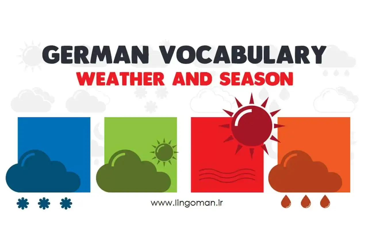 آب و هوا در زبان آلمانی: لغات و جملات کاربردی و مهم
